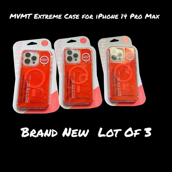 MVMT Extreme Case for iPhone 14 Pro Max - Stylish Protection X 3 New In Box - Picture 1 of 3
